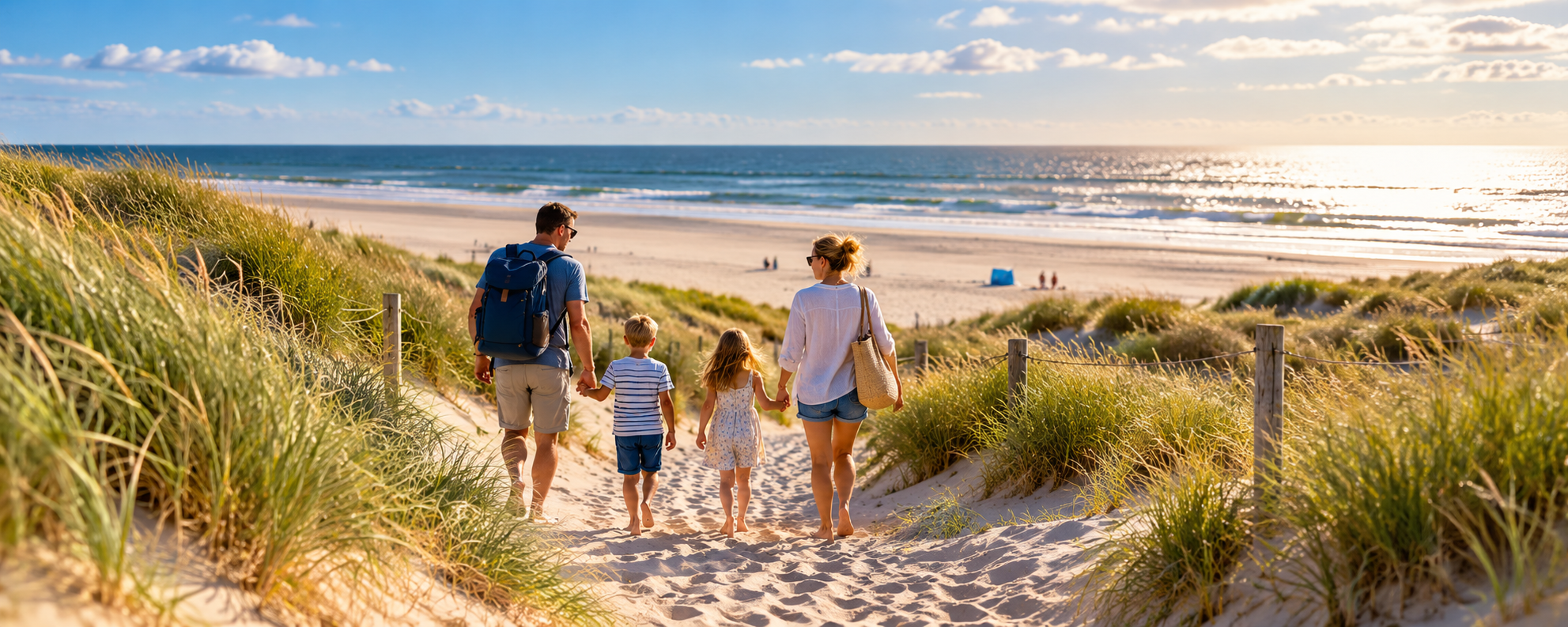 Urlaub auf Ameland – Strand und Dünen an der Nordsee
